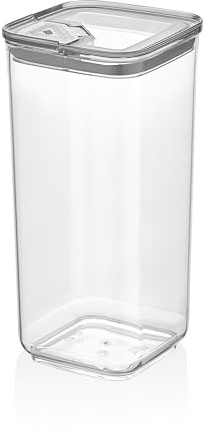 Vip Ahmet Vorratsdosen Set 12 Teilig 1,2 L, Luftdicht, BPA Frei, Kunststoff Transparent, Stapelbare Aufbewahrungsgläser Für Küche Und Vorratsschrank