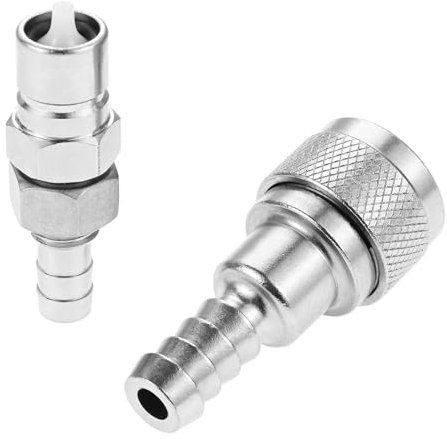 Mtsooning Außenbord-Kraftstoffanschluss, Kraftstoffleitungsanschluss Männlich Weiblich 3B2 70250 für Außenborder 2 4-Takt-Motoren 5 PCS Bis 90 PCS, mit Mutter