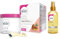 Veet Sugaring Zuckerpaste mit Arganöl für die Haarentfernung an Körper & Gesicht (250ml) + Körperöl für die Rasur & nach der Haarentfernung (100ml)