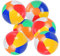 Flintronic Aufblasbare Wasserbälle, Strandball in 22cm Durchmesser, 6 Stück Beachball in Regenbogenfarben, für Sommeraktivitäten im Freien, Wasserspiele, Schwimmbad-Strandparty