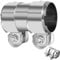 Abrazadera del Tubo de Escape, 70 x 95mm Doble Abrazadera de Escape, Conector de Tubo de Escape Acero Inoxidable, Reductor Abrazadera de Banda de Escape, para Conectores, Automóviles