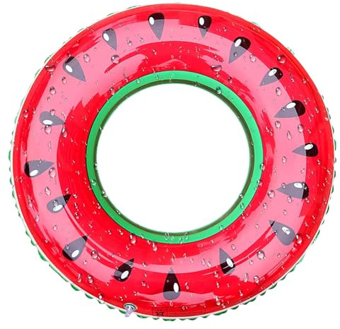 Fruchtiger Poolschwimmer – Wassermelonen-Form Kiwi Design, aufblasbares Floß-System | für Sommer, See, Freizeit, Entspannung