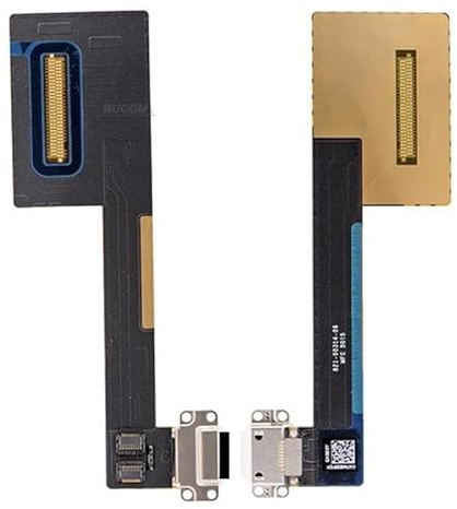 Bucom Ladebuchse DC Jack 821-00314-A1 Flex Schwarz für ipad Pro 9,7 A1674 A1675 A1673