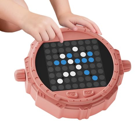 Elektronisches Schachspiel, intelligentes interaktives Puzzle, tragbares Schachspiel für Kinder, für Zuhause, Schule, Reisen, Autofahrten, Partys, Geburtstag, Weihnachten