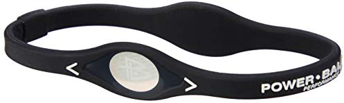 Power Balance Silicone Armband, Black w/White, XS, IWSA09BK00WTYP
