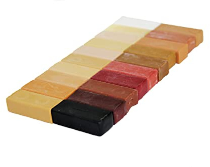 König Wax Filler Sticks 20 x 4 cm Holz Farben (# 120) Hartwachs