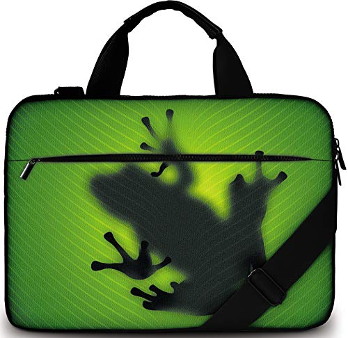 Sidorenko Laptoptasche 15-15.6 Zoll - Notebook-Tasche mit Außentasche für Zubehör - Laptop Hülle für Damen, Herren und Kinder - Laptop Tasche Schmutz- und Wasserabweisend - Laptop Bag