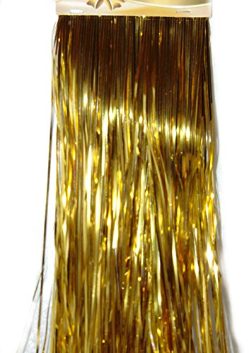 Merry Christmas Gold Lametta 50 cm Neu