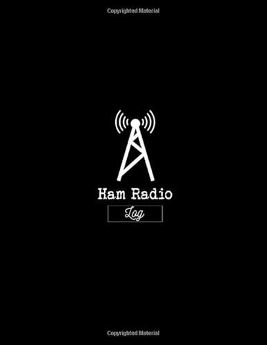 Ham Radio Log: Amateur Station, Operator Logbook, Contact Operators Notebook Frequency Test Radiowave Book