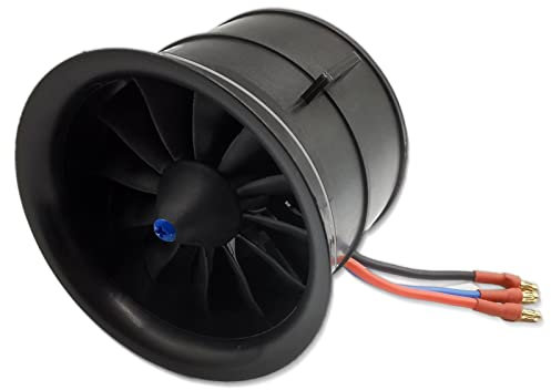 DD 70mm EDF 11 Blades Ducted Fan with 3400KV RC Brushless Motor Balance Tested for EDF 4S RC Jet Airplane