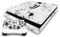Head Case Designs Licenza Ufficiale Juventus Football Club Bianco Marmoreo Arte Vinile Sticker Gaming Pelle Adesivo Compatibile con Sony Playstation 4 PS4 Slim Console And DualShock 4 Controller