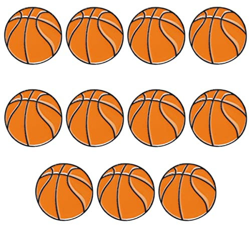 Lot de 10 pin's de basket-ball avec logo, broche, sac à dos, écharpe, décoration, Fer