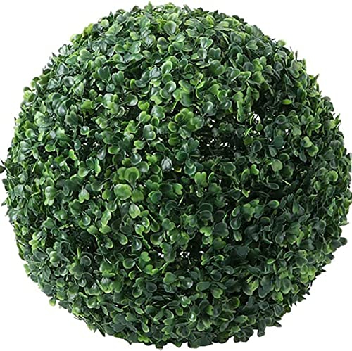 Gruytoie Künstliche Formschnitt-Bal, künstliche Buchsbaum-Pflanzen-Dekorationskugeln für Garten, drinnen, draußen, Zuhause, Hochzeit, Geburtstag, Party-Dekoration (58cm)