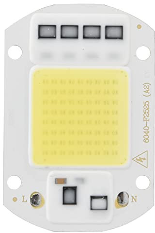 Alvinlite LED-Chip, AC220V-Hochspannungs-COB-Lichtquelle, breiter Beleuchtungsbereich, hohe Lichtwirkung, Helligkeit, LED-Lampenperlen(Weißes Licht)