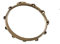 BLUSUPERSHOP Ring Rosenkranz Gold 18 Karati Ring Pregiera Gold 750 Farbe Gold Gewicht 2,10 g Größe 8 bis 30 italienische Größe als Geschenk ein Amulett, A SCELTA, Gold 18 kt, OHNE