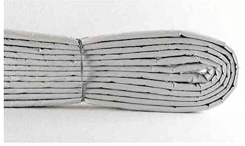 qpool24 Filzschlauch/Vliesschlauch QP24-FZS-DN100-4mm-10m für Isolierung von Abwasserrohren und Wasserleitungen, DN 100, 4 mm, 10 m