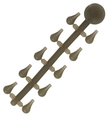 Fox Edges Naturals Powergrip Hook Beads - 20 Gummistopper, Stopperperlen, Angelzubehör zum Karpfenangeln