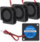 Shutao 4PCS 30mm Blower Fan 3010 24V 3D Printer Cooling Fan 30mm x 10mm Bearing Turbo Cooling Fan with 2 Pin Terminal