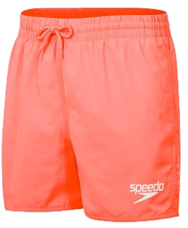 Speedo M Essentials 16 Watershort Orange - Klassische Sportive Herren Badeshorts, Größe XL - Farbe Disco Peach