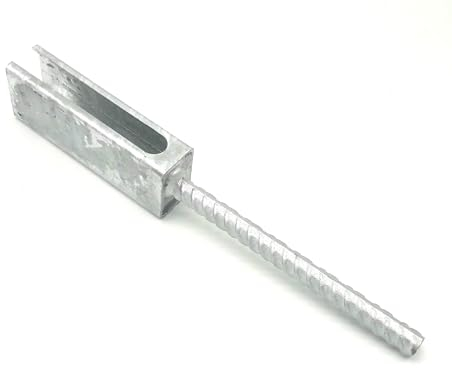 Pfostenträger 40x60 Adapter Verzinkt Doppelstabmattenzaun Pfostenträger Zubehör