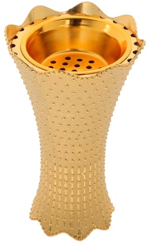 Alipis Metal Incense Burner Censer Small Charcoal Bakhoor Holder with Handles 3-Inch Aromatherapy Scent Burner for Home Spa Yoga and Arabic Decor