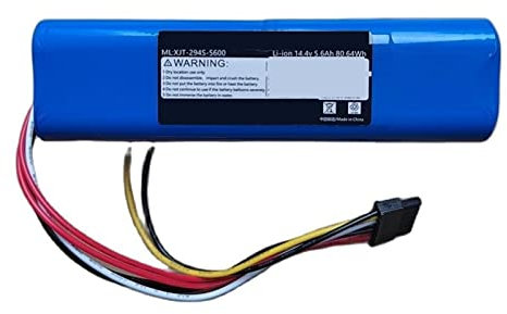 ZASXDCER Reemplazo de batería de aspiradora. Compatible for CECOTEC Conga 4090. Pack Limpiador Recargable Recambio 14.4V 14.8V 5600mAh 6800mAh (Color : 6800mAh Capacity)