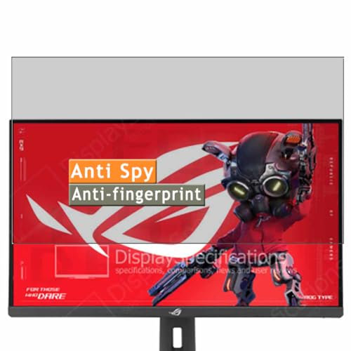 Vaxson TPU Pellicola Privacy, compatibile con Asus ROG Strix XG27UCS XG27WCS 27 Monitor, Screen Protector Film Filtro Privacy [Non Vetro Temperato]