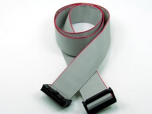 POPESQ® 1 Stk. x IDC Kabel 20 polig 50cm 2.54mm Verbinder Flachbandkabel #A1320