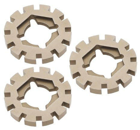 The Lord of the Tools Oszillierender Werkzeugschaftadapter, kompatibel mit Bosch, kompatibel mit Fein, kompatibel mit Multimaster, kompatibel mit Makita, 25,1 x 3,1 mm Werkzeugschaft-Adapter, 3 Stück