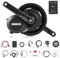 Viribus Mittelmotor E-Bike Umbausatz 48V 750W Motor mit optionalem E-Bike Display Custom für Mountainbike (Akku Nicht inkl.)