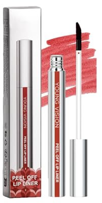 Lip Stain - Peel off Matte Lip Stain, Long Lasting Lip Tint Stain, High Pigmented Waterproof Tattoo Colour Nude Lipstick, Transfer Proof Nude Liquid Lipstick For Women Girls(NUDE)