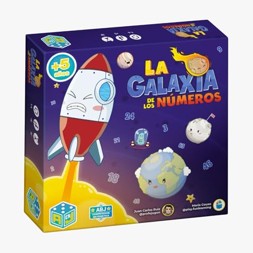 LA Galaxia DE LOS NÚMEROS. Juego Educativo para Trabajar cálculo de sumas, restas y multiplicaciones. Aula en Juego