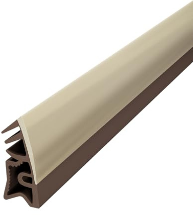 DQ-PP Joint de feuillure – Marron – 100 mètres – Caoutchouc TPE – KD-6 – Joint d’étanchéité pour fenêtre en feuillure, joint en caoutchouc, joint de feuillure pour fenêtre en bois, joint de feuillure