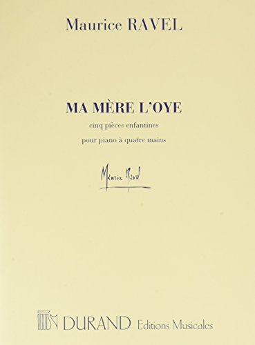Ma Mère L'Oye. Klavier vierhändig.