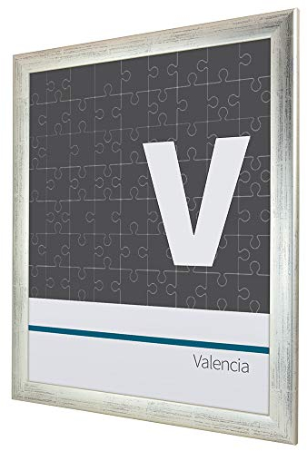 Puzzlerahmen Bilderrahmen Valencia 76X98,5cm Metallglanz für ca. 2000-3000 Teile