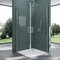 Mai & Mai Cabine de douche en angle 75x75 portes de douche pivotantes auto-levantes pare douche paroi de douche RAV24K