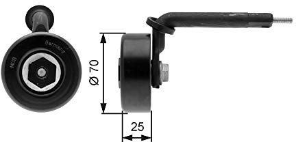 GATES DriveAlign Tensioner T39015