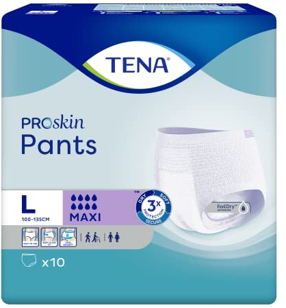 Pañal Tena Pants Maxi Large 100-135Cm