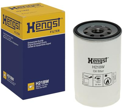 HENGST - Ölfilter H218W - Öl-Anschraubfilter für KFZ | Hochwertiger Motorölfilter für KFZ mit Otto- oder Dieselmotor - Robuster Ölfilter mit hoher Schmutzaufnahmefähigkeit