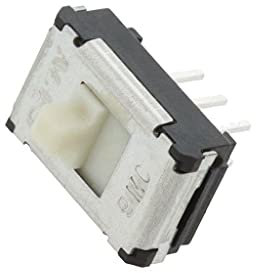 SSSS922000 Schalter: Schiebeschalter Pos: 2 DPDT 0,1A/12VDC ON-ON 3N ALPS
