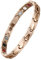 EBUTY Bracelet Femme Acier Inoxydable 4 Eléments Or Rose