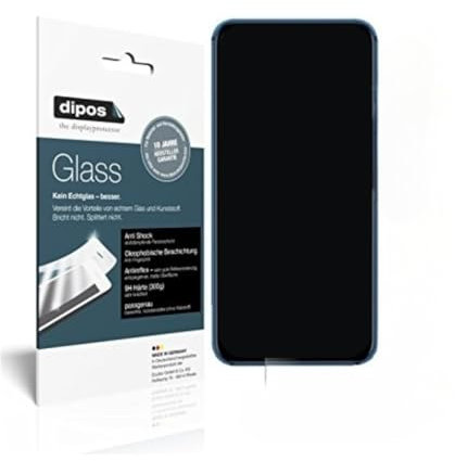 dipos I 2X Displayschutz klar kompatibel mit Apple iPhone 8 Rückseite Schutzfolie 9H Anti-Shock