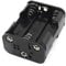 UTRONIX Double Side Spring 6 x 1.5 V AA Battery Holder Case Box Black