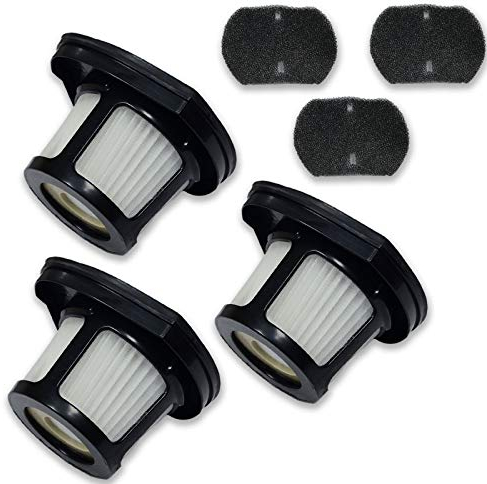 Pureburg - Filtro de repuesto para aspiradora inalámbrica Bissell Auto-Mate 2284W para aspiradora de mano inalámbrica 2390 2389 2390A Part # 1614212 1614203 1614204 (3 unidades)