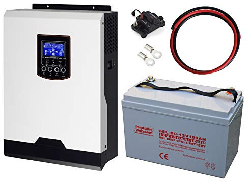 1kW Uninterrupted Power Supply (UPS) System with 1.2kWh energy storage battery backup