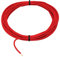 100m FLRY Cable del vehículo Rojo 1mm² ronda Cable Alambre trenzado CAR Cable de alimentación