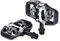 BBB BPD-71 Cycling Fahrradpedale Aluminium SPD Klickpedale für MTB Langlebige Lager Einstellbare Spannung TrailMount Pedale, Matt Schwarz, 90 x 60 mm