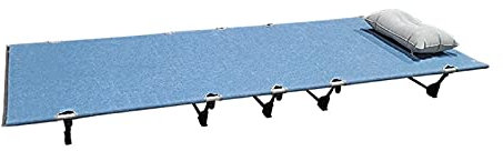 Outdoor Klappbett Campingbett, Leichtes Kompaktes Tragbares Outdoor Reisebett Einzelschlafbetten, für Erwachsene Kinder(Color:A)