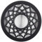 Hion Illuma Lid Candle Kerzedeckel Aufsatz,Mehrere Stile,Candle Matrix Brushed Zubehör Lampenschirm Schirm Topper Metall Weihnachten,Helfen Sie Der Kerze Gleichmäßig Zu Schmelzen