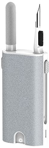 Zoerbufan Bolígrafo Limpiador para Airpods Pro,5 en 1 Kit de Limpieza de Auriculares Bluetooth con Cepillo & Gamuzas de Microfibra,Clean Kit para AirPods Pro 1/2/3